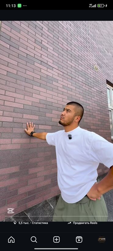 Фасадные сэндвич панели: Биз АКРИЛ + МРАМОРДУН МАЙДА ЧАЧЫРАСЫ менен жасалган АМК фасаддарын — 9