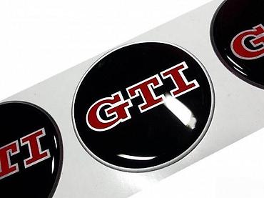 spartanski slem: Stikeri za automobie-Volkswagen GTI- Stikeri za felne - 1604 📌 Opis — 1