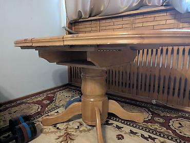 study table: Стол для зала, Б/у, Складная, Овальная — 3