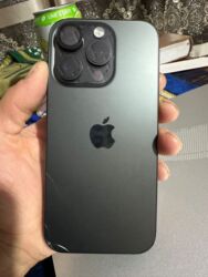 компьютеры 128 гб: IPhone 16 Pro, Колдонулган, 256 ГБ, Black Titanium, Заряддоочу түзүлүш, Куту, 100 %