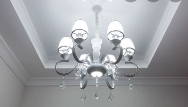 Натяжной потолок: Натяжные потолки КВАДРАТ В ПОДАРОК !!! ЗАМЕР БЕЗПЛАТНО ЛЮСТРЫ В — 24