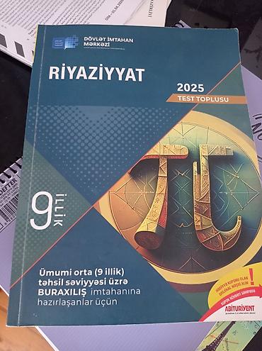 Məhsul: Riyaziyyat – 2025 Test Toplusu (9 illik) •