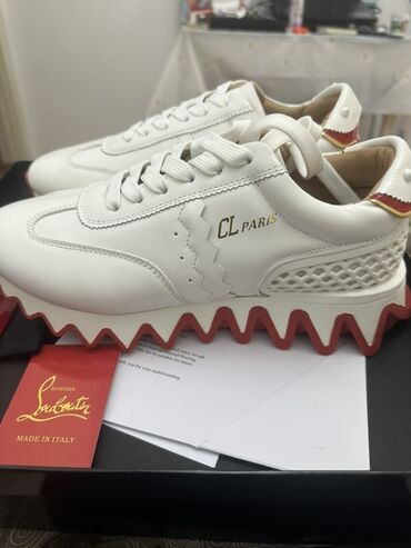 оргинал крос: Кроссовки, 39, Christian Louboutin, Новый, цвет - Белый