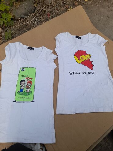 ош бекер берем: Актуально.Обменяю 2 футболки-туника на девочку 7-9 лет-на 3 литра
