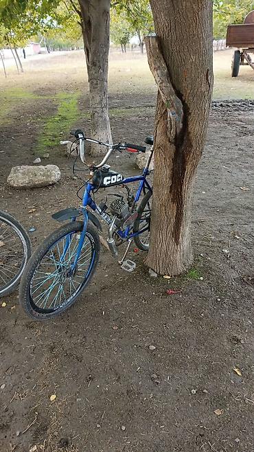 ilkin odənissiz moped: Mühərrikli velosiped – əl işi modifikasiya - Çərçivə: klassik dağ — 2