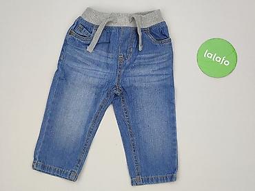 sagan klapki: Spodnie jeansowe, Mothercare, 9-12 miesięcy, stan - Idealny — 2
