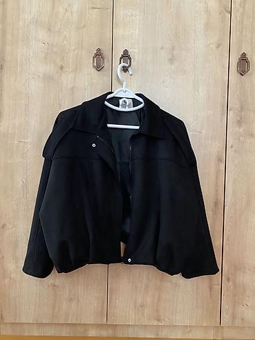 qadin don: Yer­teks qadın üst geyimi – qısa kəsimli qara jaket - Brend: YERTEKS — 1
