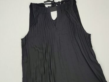 czarne eleganckie bluzki krótki rękaw: Блуза жіноча, M, стан - Дуже гарний