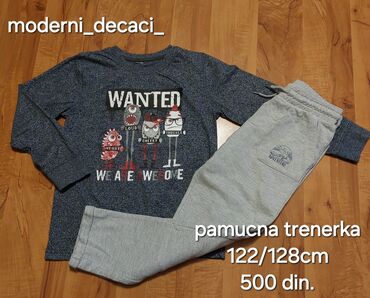 Paketi dečije odeće: Paket: Trenerke, Za dečake, uzrast: 8-9 godina — 8