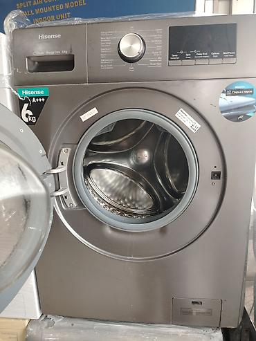 Стиральные машины: Hisense paltaryuyan maşın – buxarlı yuma, 6 kq - Tutum: 6 kq - Enerji — 2