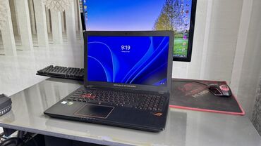 Ноутбуки: Ноутбук, Asus, 8 ГБ ОЗУ, Intel Core i7, 15.6 ", Б/у, Игровой, память HDD + SSD