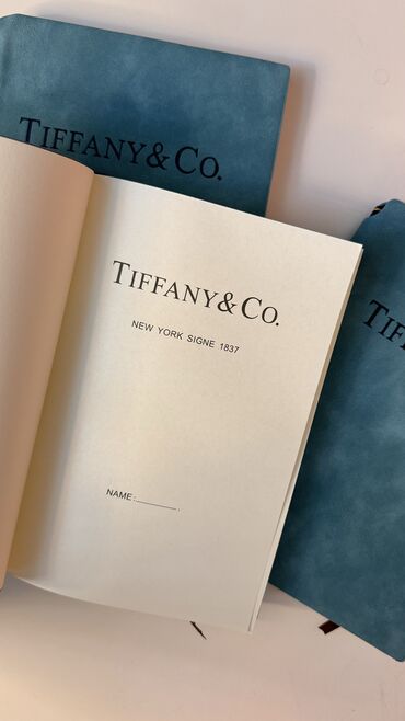 Канцтовары: Блокноты Tiffany&Co
