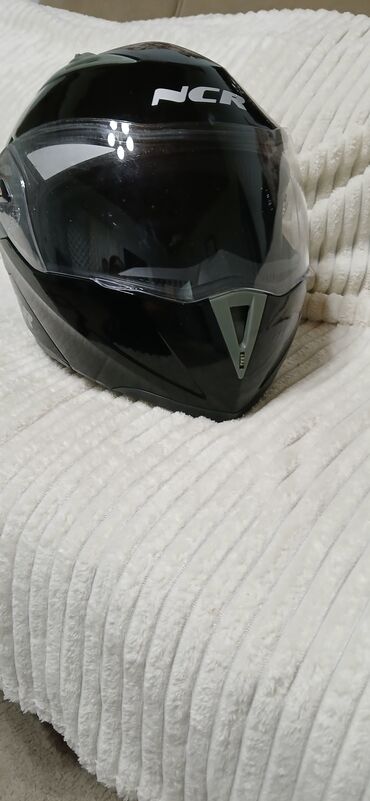 Moto dəbilqələr: NCR tam üzlü motosiklet dəbilqəsi - Rəng: parlaq qara, gümüşü -da lalafo.az — 21 Moto dəbilqələr: NCR tam üzlü motosiklet dəbilqəsi - Rəng: parlaq qara, gümüşü — 21