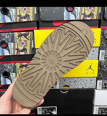 Papuče: UGG platforme papuče / klompe u camel boji, izrađene od mekog — 4