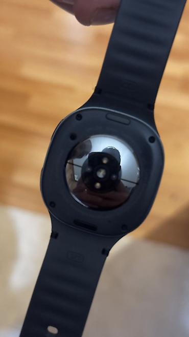 galaxy watch: Galaxy watch 8 (2026) Ağıllı saat – dairəvi ekranlı, qara silikon — 3