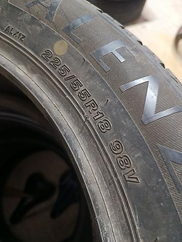 work r18: Шины 225 / 55 / R 18, Лето, Б/у, Пара, Легковые, Япония, Bridgestone — 2