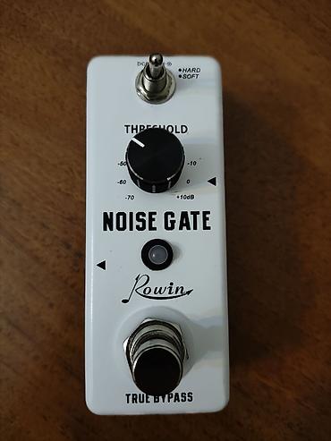 педаль для электрогитары: Гитарная педаль‑шумоподавитель Rowin Noise Gate (модель LEF‑300) - — 1