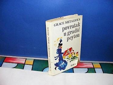 buntovnik bez razloga: POVRATAK U GRADIĆ PEYTON Grace Metalious zora zagreb 1970zaštitni omot — 1
