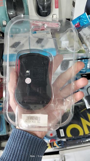 komputer cantası: Simsiz optik siçan – model G211 - Rəng: qara/qırmızı - Bağlantı: 2.4 — 2