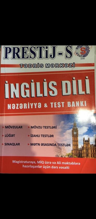 4 cü sinif ingilis dili testi: Prestij ingilis dili test banki