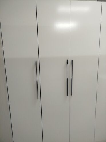 Шкафы для одежды: Шкаф для одежды, Новый, Прямой, ЛДСП — 6