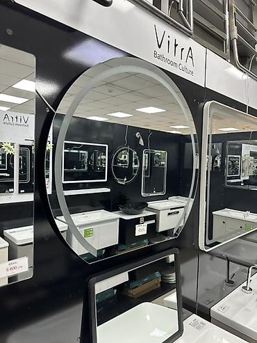 Декор и интерьер: Круглое зеркальное панно для ванной комнаты VitrA с LED‑подсветкой — 2