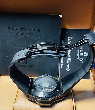 almaniyada saat: Hublot Big Bang Sang Bleu (məhdud seriya) saatı Saat ideal saatdir her — 3