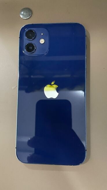 iphone 12 mavi: IPhone 12, 64 GB, Mavi, Simsiz şarj, Face ID