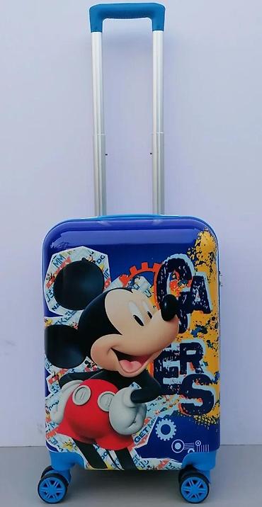 Rančevi, torbe i koferi: Dečiji set kofera – Mickey Mouse dizajn - Set od 2 kofera: veći i — 4