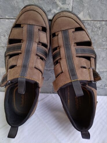 Sandale i japanke: Muške kožne sandale Timberland 41vel, malo korišćene, nema oštećenja