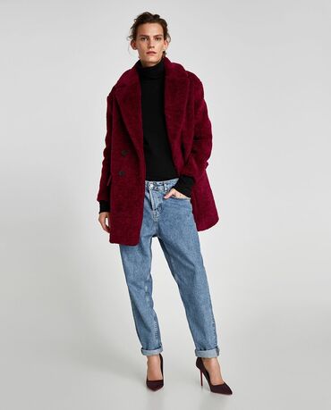 женские короткие пальто: Пальто Zara, S (EU 36)