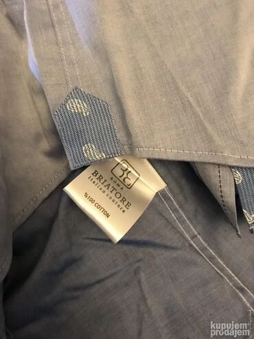 Košulje: Original BRIATORE Roma kosulja L NOVA 100% extra fine cotton kao da — 5