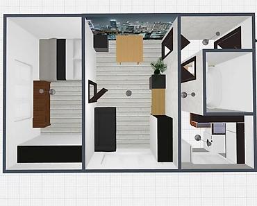 кыргыз недвижимост: 2 бөлмө, 42 м², Хрущевка, 1 кабат, Евро оңдоо — 4