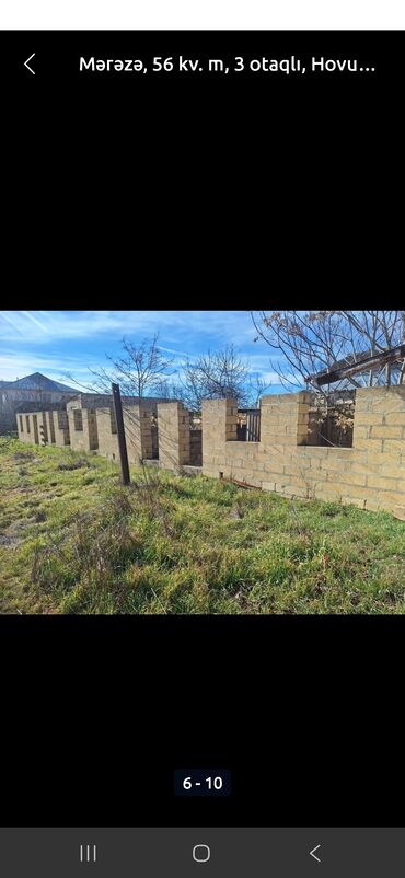 Həyət evləri və villaların satışı: 3 otaqlı, 56 kv. m, Kredit yoxdur, Orta təmir — 6