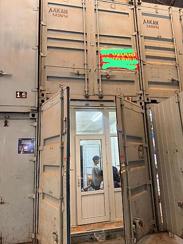 продается вагон: Продажа торговых контейнеров, Алкан базар, 40 тонн, Утеплен — 1
