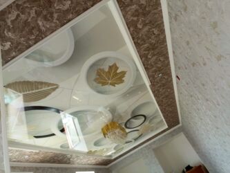 Натяжной потолок: Натяжной потолок 3D потолки, Глянцевое, Матовое Бесплатный замер, Монтаж, Бесплатная консультация — 12