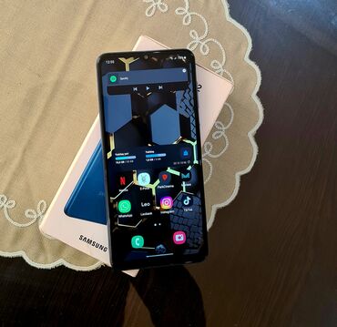 Samsung: Samsung Galaxy A12, 32 GB, rəng - Göy, Zəmanət, Sensor, Barmaq izi — 9