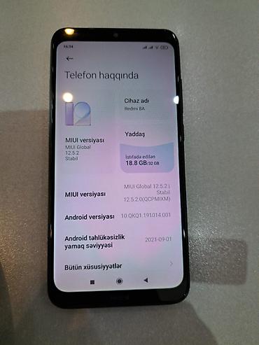 redmi pad: Redmi 8A Dual, 32 GB, rəng - Qara, Sensor, Barmaq izi, İki sim kartlı — 3
