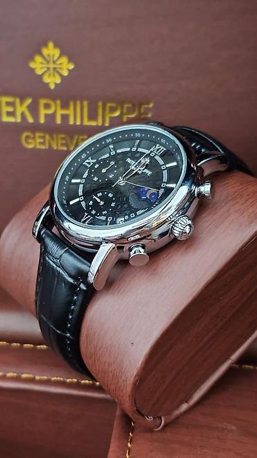 Aksesuarlar: Yeni, Qol saatı, Patek Phillipe, rəng - Qara — 7