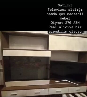 telefon altlığı: İşlənmiş, Düz TV altlığı