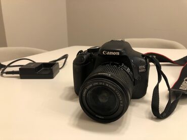 Fotokameralar: Fotoaparat Canon EOS 600D Qiymet 270 man -18-55mm linza -Fırlanan