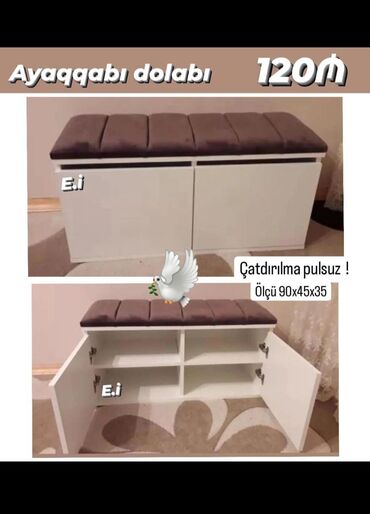 Dolablar: Yeni, Açılan, Düz dolab, Ayaqqabı dolabı lalafo.az -da Dolablar: Yeni, Açılan, Düz dolab, Ayaqqabı dolabı