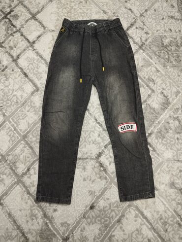 женские джинсы prada: Джинсы и брюки, цвет - Серый, Б/у