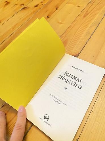 elmin: Jan-Jak Russo – “İctimai Müqavilə” (Du Contrat Social) - Nəşriyyat — 3