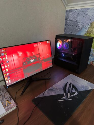 системник игровой: Компьютер, ядролор - 6, Жумуш, окуу үчүн, Колдонулган, Intel Core i5, SSD