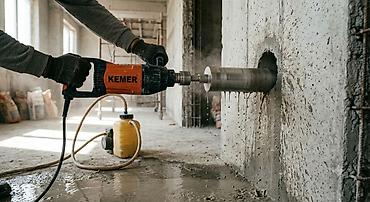 оверлок janome: Алмазное бурение отверстий в бетоне и железобетоне - Выполняем — 1