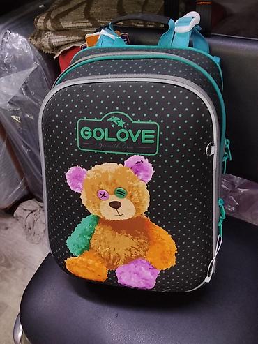 ортопедические сумки: Детский ортопедический рюкзак GOLOVE - Жёсткий каркас с анатомической — 1