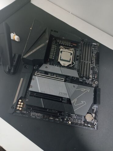 Материнские платы: Материнская плата, Б/у, Gigabyte, LGA1200, ATX, Для ПК