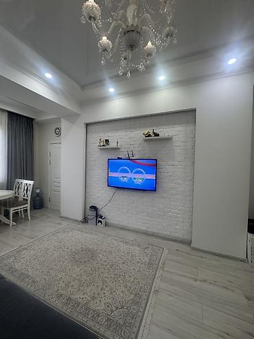 тшп кант: 2 комнаты, 49 м², Асанбай мкр Элитка, 7 этаж, Евроремонт — 2