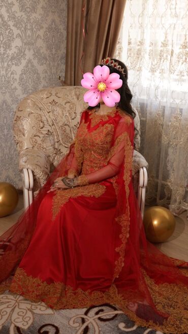 джеа беде урук in Кыргызстан | ҮРӨНДӨР ЖАНА КӨЧӨ ӨСҮМДҮКТӨРҮ: Продаю свадебное платье ручной работы (сшито на заказ)Платье носилось